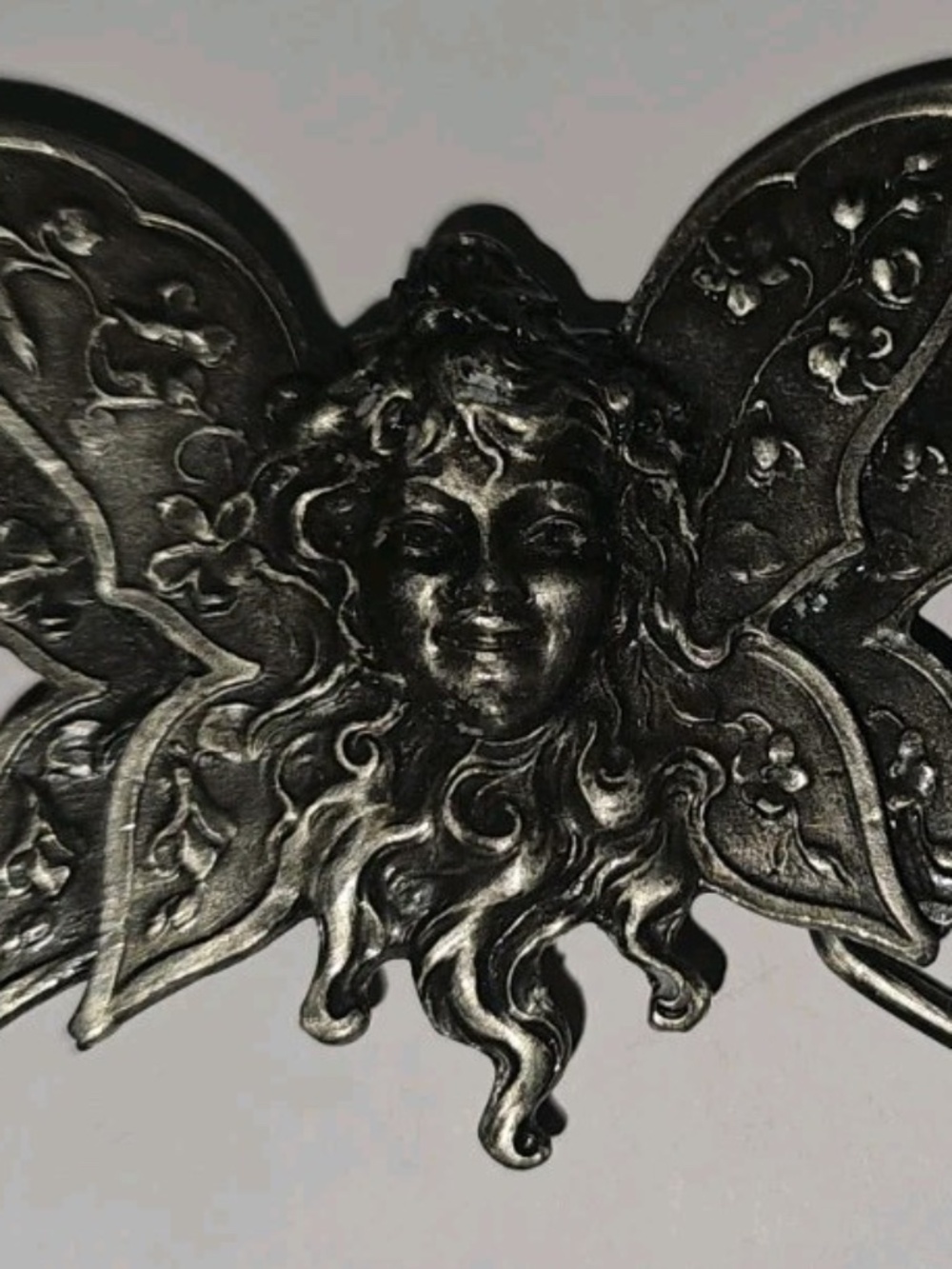 Fairy Hippie Brass Belt Buckle